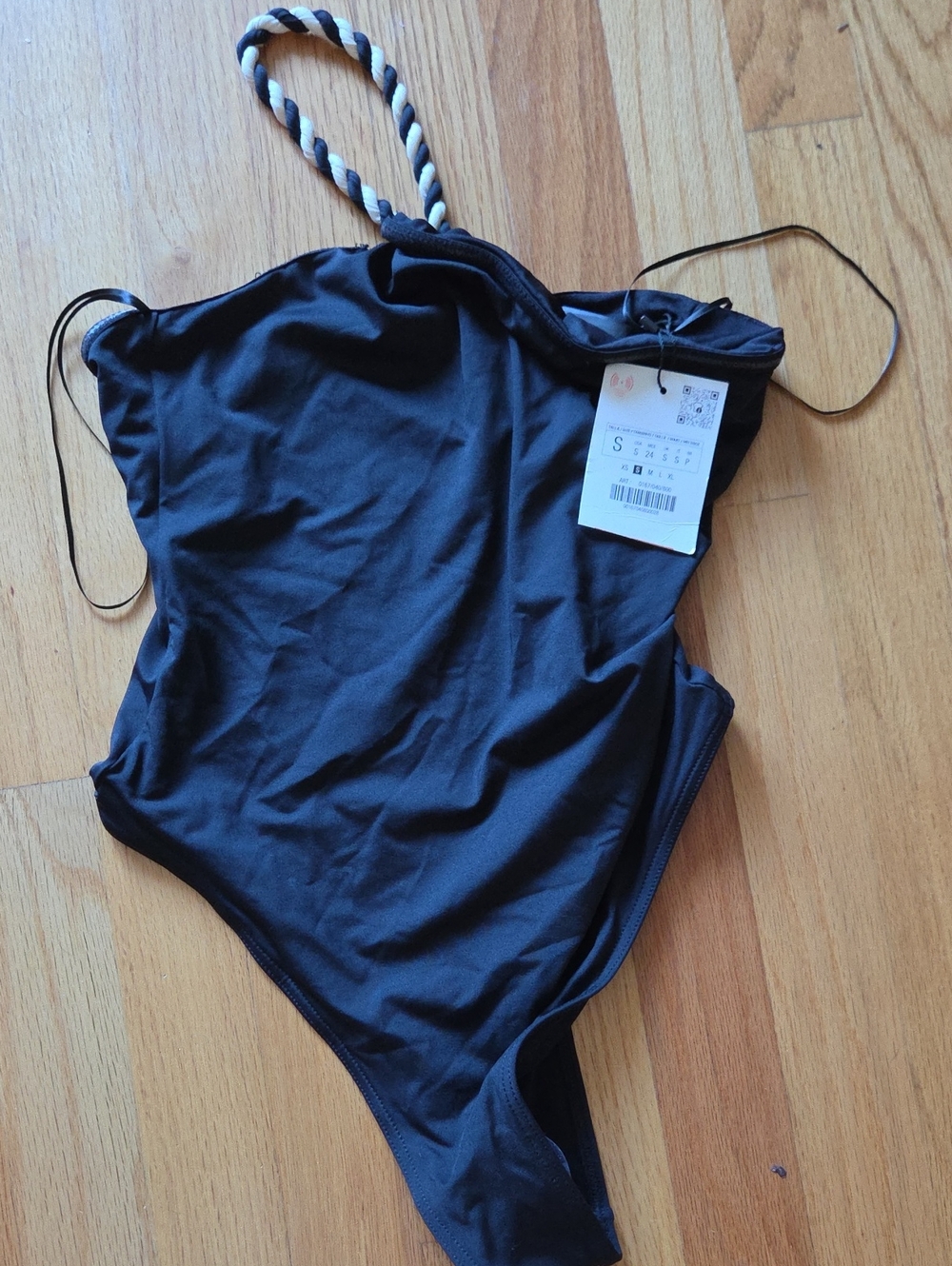 Black One-Piece Swimsuit - Classic Solid
